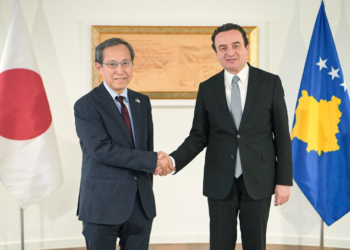 Kurti priti ambasadorin e Japonisë, Ryuta Mizuuchi