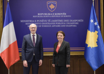 Gërvalla takon ambasadorin e Francës në Kosovë, anëtarësim në Këshilli i Evropës  në fokus të diskutimit