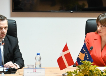 Marrëveshja për burgjet e mbetur peng nga Kuvendi, Haxhiu diskuton me homologun danez