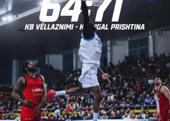 Sigal Prishtina përballon atmosferën e zjarrtë në Gjakovë, triumfon ndaj Vëllaznimit