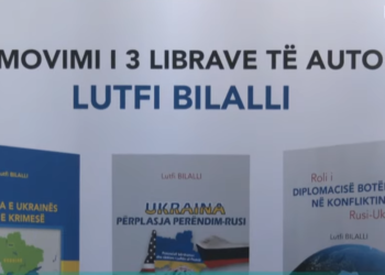 Botohen tri libra nga Lutfi Bilalli për historinë e Ukrainës dhe luftën me Rusinë