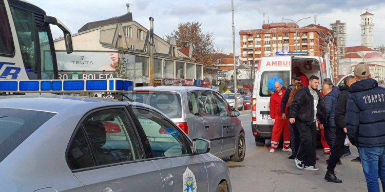 Aksident tek “Bill Klintoni” në Prishtinë