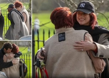 Dua Lipa takohet për herë të parë me nënën e të dashurit të saj të ri, Callum Turner