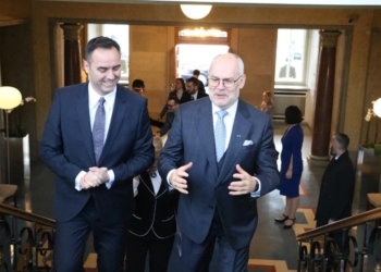 Konjufca takohet me presidentin e Estonisë, flasin për sigurinë në Kosovë