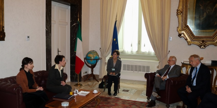 Gërvalla takohet me deputetët italianë, flasin për vizionin integrues euroatlantik