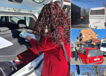Inspektohen linjat e rregullta të transportit dhe taksitë ilegal në Prishtinë, shqiptohen katër gjoba