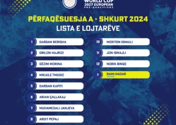 Hadar vendos për 12-shen ndaj Irlandës dhe Azerbajxhanit