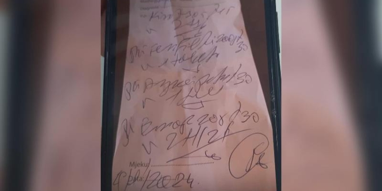 Recetat mjekësore të palexueshme, kërkohet digjitalizimi i tyre