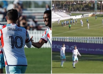 Xherdan Shaqiri në super formë para nisjes së kampionatit në MLS, shënon gol mahnitës nga goditja e dënimit