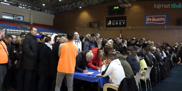 Parregullsitë e peticionit në veri