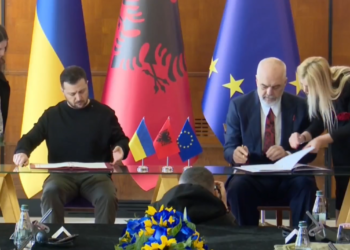 Nënshkruhet Traktati i Miqësisë dhe Bashkëpunimit mes Shqipërisë dhe Ukrainës