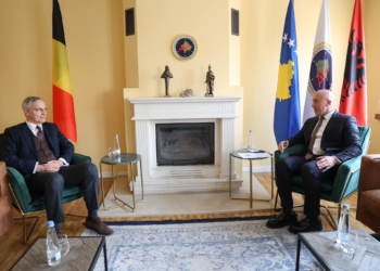 Haradinaj në takim me ambasadorin e Belgjikës: I kërkova që të kemi mbështetje në NATO dhe BE