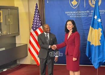 Osmani pret në takim zyrtarin e lartë amerikan