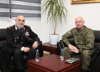 Jashari e Ferrara flasin për bashkëpunim në fushën e mjekësisë ushtarake