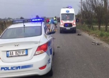 Përplasen dy automjete në aksin Elbasan-Librazhd, 4 të lënduar