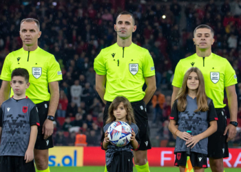 Caktohen gjyqtarët e futbollit për javën e 24-të në Superligë