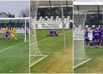 Hajdin Salihu gjen golin e parë te LNZ Cherkasy dhe ia sjell një pikë ekipit të tij