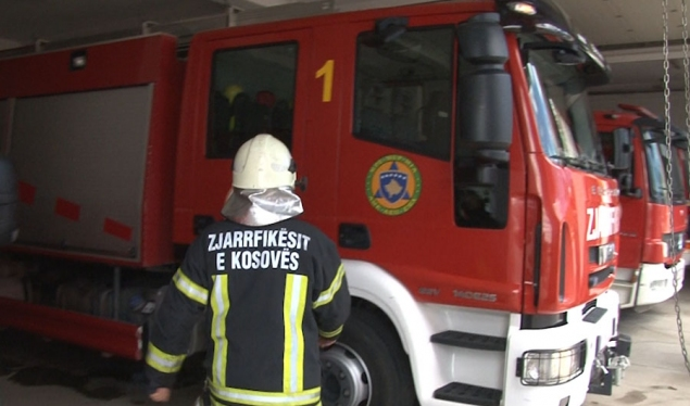 Digjet një shtëpi në Lipjan