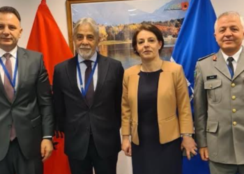 Gërvalla viziton Misionin e Përhershëm të Republikës së Shqipërisë në NATO