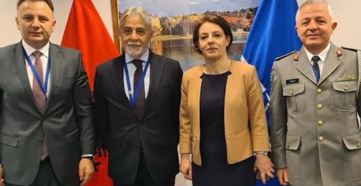 Gërvalla viziton Misionin e Përhershëm të Republikës së Shqipërisë në NATO