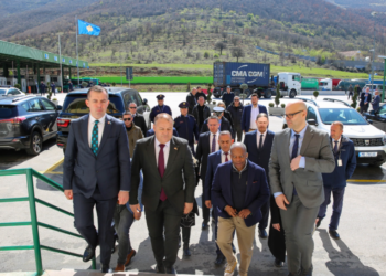 Ndihmës Sekretari i Shtetit për çështje të narkotikëve vizitoi pikën kufitare në Vermicë