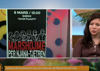 Marshi në solidaritet me çdo person që përjeton shtypje