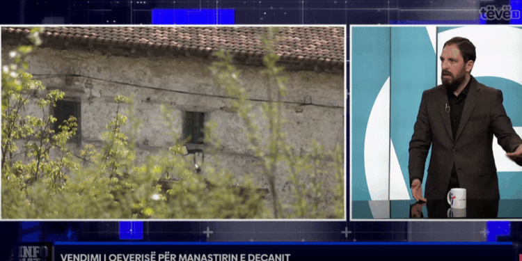 Shala: Vendimi për Manastirin e Deçanit është puro politik