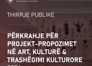 Hapet thirrja për mbështetje të projekteve në Art, Kulturë dhe Trashëgimi kulturore 2024