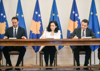 Osmani, Konjufca dhe Kurti letër Dora Bakojanis: Zotohen se besnikërisht do ta themelojnë Asociacionin