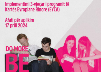 Hapet thirrja për implementimin 3-vjeçar të programit të Kartës Evropiane Rinore në Kosovë
