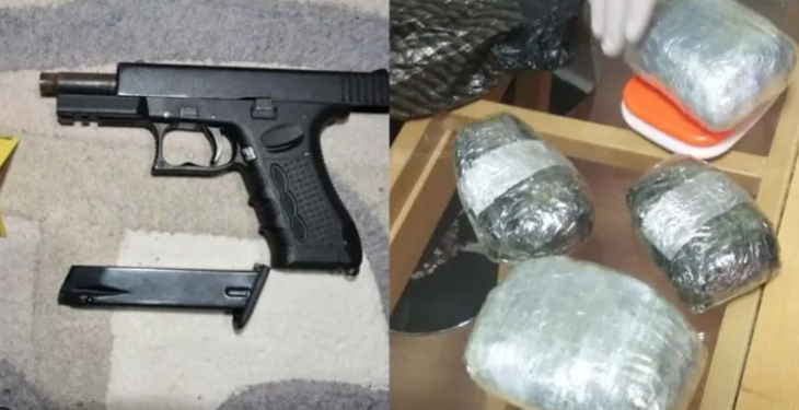 Arrestohen dy persona për shit-blerje të narkotikëve dhe armëmbajtje pa leje