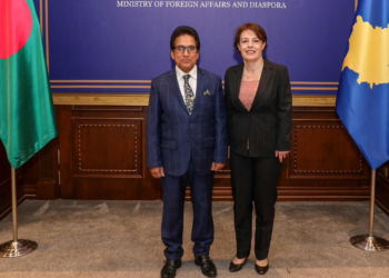 Gërvalla priti ambasadorin jo rezident të Bangladeshit