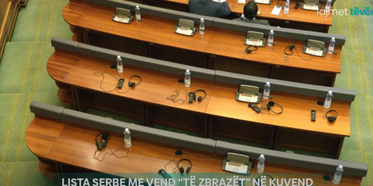 Nga nëntori 2022, Lista Serbe ishte në seancat e Kuvendit të Kosovës vetëm tri herë