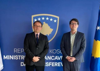 Murati priti Ambasadorin e Austrisë në Kosovë, Georg Schnetzer