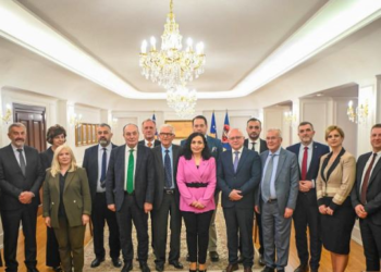 Osmani takon delegacionin boshnjak: Të zbatohen parimet e marrëveshjes së Procesit të Berlinit