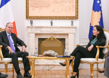 Osmani takoi të dërguarin e posaçëm të Francës për Ballkanin Perëndimor, René Troccaz