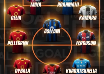 Rrahmani në ekipin e xhiros në Serie A