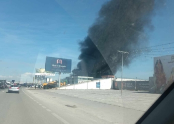 Zjarr në një objekt në Çagllavicë