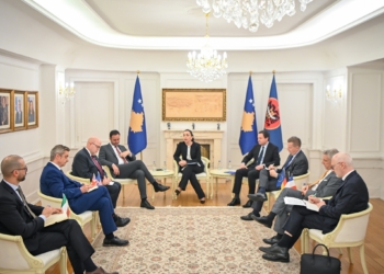 Krerët e shtetit takim me ambsadorët e QUINT-it