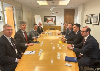 Guvernatori i BQK-së takohet me zv.ndihmës sekretarin e Departamentit të Thesarit të SHBA-së