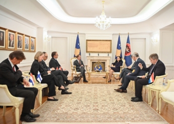 Osmani priti në takim përfaqësues diplomatik të disa shteteve anëtare në Këshillin e Evropës