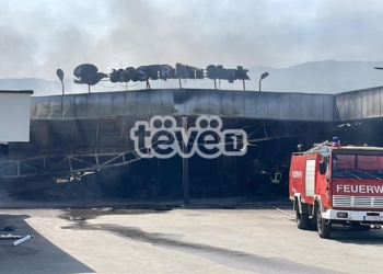 Përfshihet nga zjarri një fabrikë e kërpudhave në Podujevë