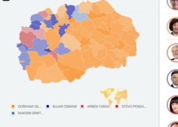 Si ka votuar diaspora e Maqedonisë së Veriut?