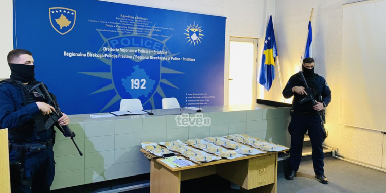 Policia sekuestron drogë në vlerë 250 mijë euro