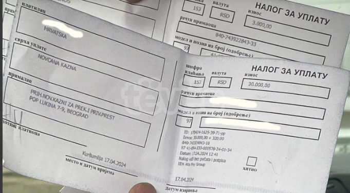 Qytetarët kosovarë po dënohen me gjoba në Merdarë