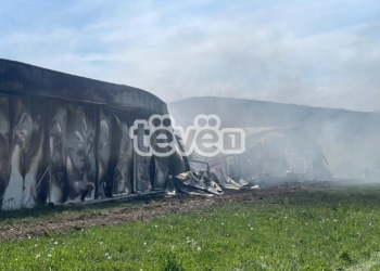 Përfshihet nga zjarri një fabrikë e kërpudhave në Podujevë
