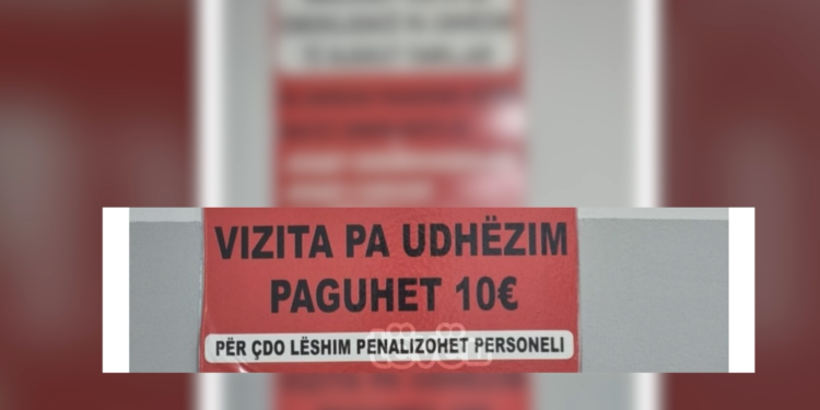 Pagesa për shërbime në spital, baneri që krijoi huti tek qytetarët