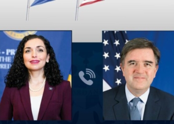 Osmani dhe O’Brien bisedojnë për anëtarësim në KiE dhe dialogun me Serbinë