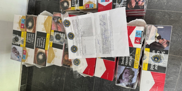 Dogana parandalon kontrabandimin e cigareve në vlerë 3 mijë euro