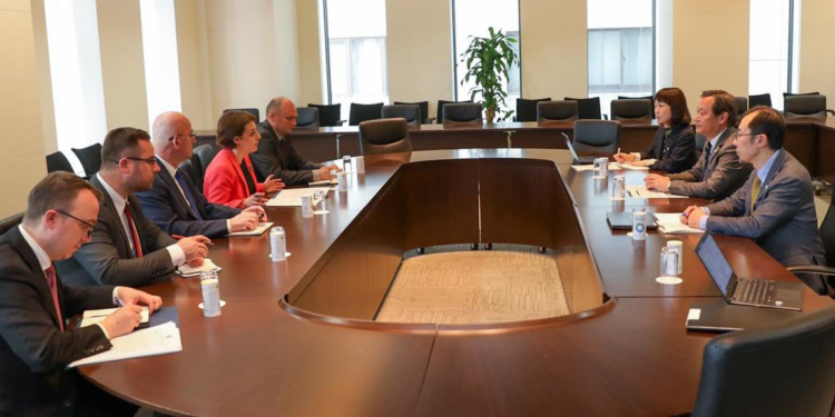 Gërvalla në Tokio, takon drejtuesit e JICA-s dhe Bankës Japoneze për Bashkëpunim Ndërkombëtar